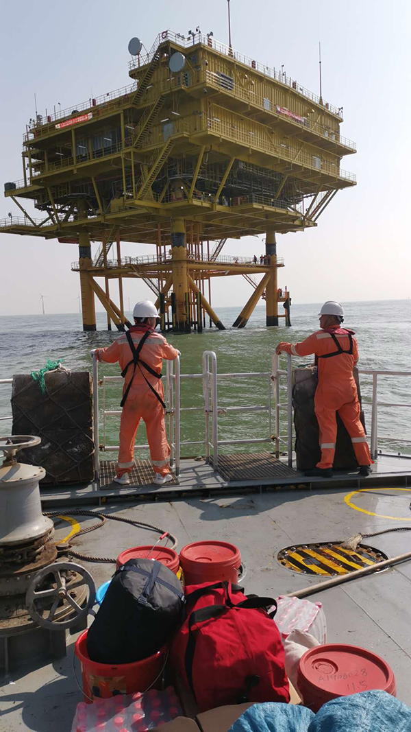 虹潤不怕遠征難，直掛云帆濟滄海-虹潤儀表為海上風(fēng)電運行保駕護航